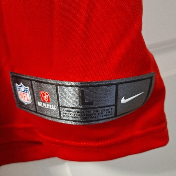 A Nike official NFL San Francisco 49ers #31 Mostert jersey in a men's size large - Picture 2 of 7